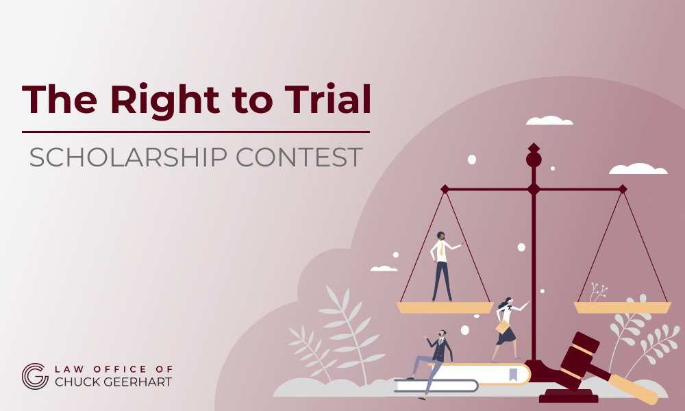 The Right to Trial Scholarship Contest